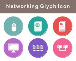 Networking Vector Icon Set