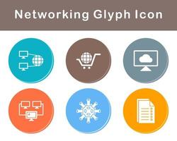 Networking Vector Icon Set