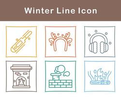 Winter Vector Icon Set