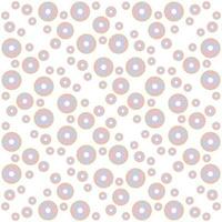 Seamless pattern with glazed donuts vector