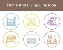 Home And Living Vector Icon Set