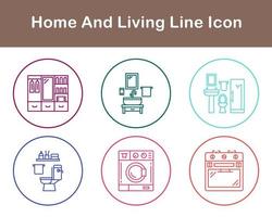 Home And Living Vector Icon Set