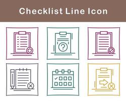 Checklist Vector Icon Set