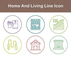 Home And Living Vector Icon Set