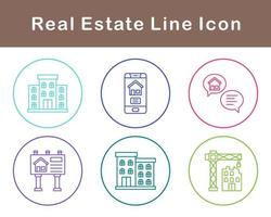 Real Estate Vector Icon Set