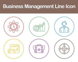 Business Management Vector Icon Set