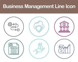 Business Management Vector Icon Set