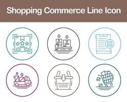 Shopping Commerce Vector Icon Set