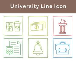 university Vector Icon Set