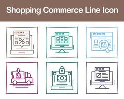 Shopping Commerce Vector Icon Set