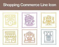 Shopping Commerce Vector Icon Set