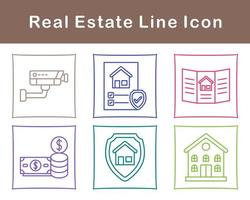 Real Estate Vector Icon Set