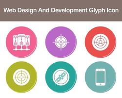 Web Design And Development Vector Icon Set