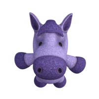 horse doll isolated png