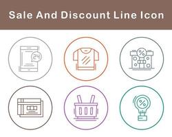 Sale And Discount Vector Icon Set