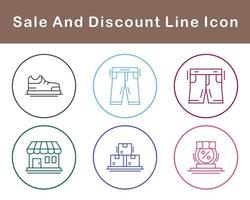 Sale And Discount Vector Icon Set