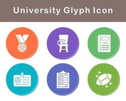 university Vector Icon Set