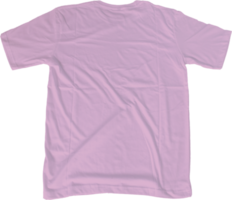 bebê Rosa t camisa zombar acima transparente fundo costas lado visualizar. png