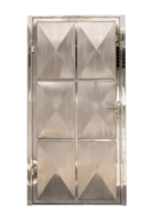 Stainless steel door isolated png