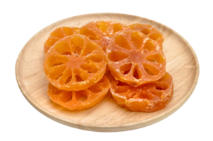 boiled bael fruits in syrup,Thai desserts,Aegle marmelos isolated png