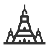 ícone do marco do pagode png