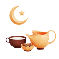 Ramadan Kareem 3D Icon png