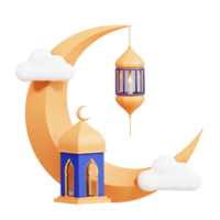 ramadan kareem 3d ikon png