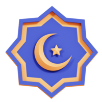 Ramadan kareem 3d Symbol png