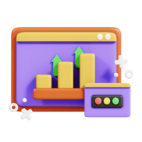 seo web 3d icono png