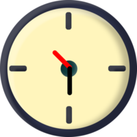 Clock analog PNG PRO