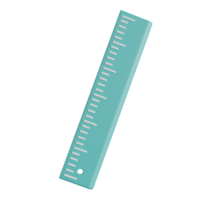 study tools ruler isolated on transparent baclground png