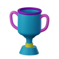 trophée 3d icône png