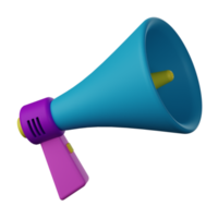 Megaphone 3D Icon png