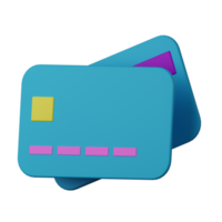 Debit Card 3D Icon png