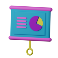 Presentation 3D Icon png