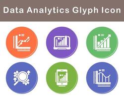 Data Analytics Vector Icon Set