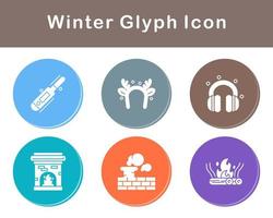 Winter Vector Icon Set