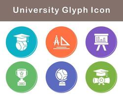 university Vector Icon Set