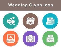 Wedding Vector Icon Set