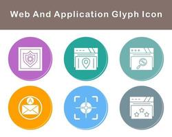 Web And Application Vector Icon Set