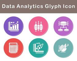 Data Analytics Vector Icon Set