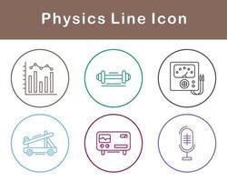 Physics Vector Icon Set