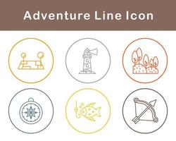 Adventure Vector Icon Set