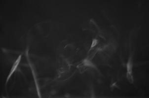 Blurred background for text or design. Blurred abstract smoke pattern. Monochrome picture. Black and white abstract design. photo