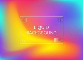 Modern abstract fluid bright background. Vector liquid colors backdrop.