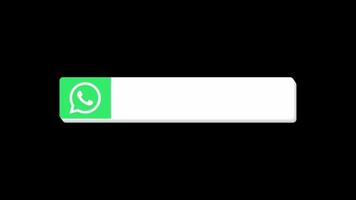 Lower third for WhatsApp free video