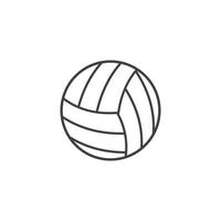 volley ball vector icon illustration