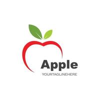 Diseño de ilustración de vector de icono de logotipo de Apple