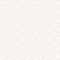 Seamless boho japanese traditional wave patterns . Contemporary minimalistic trendy pink backgrounds. Vector illustration Flat web design element for website or app, graphic design, logo, web site