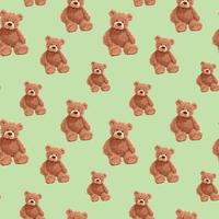 TEDDY BEAR PATTERN 01 vector
